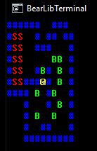 Sokoban using C++ w/ bearlibterminal
